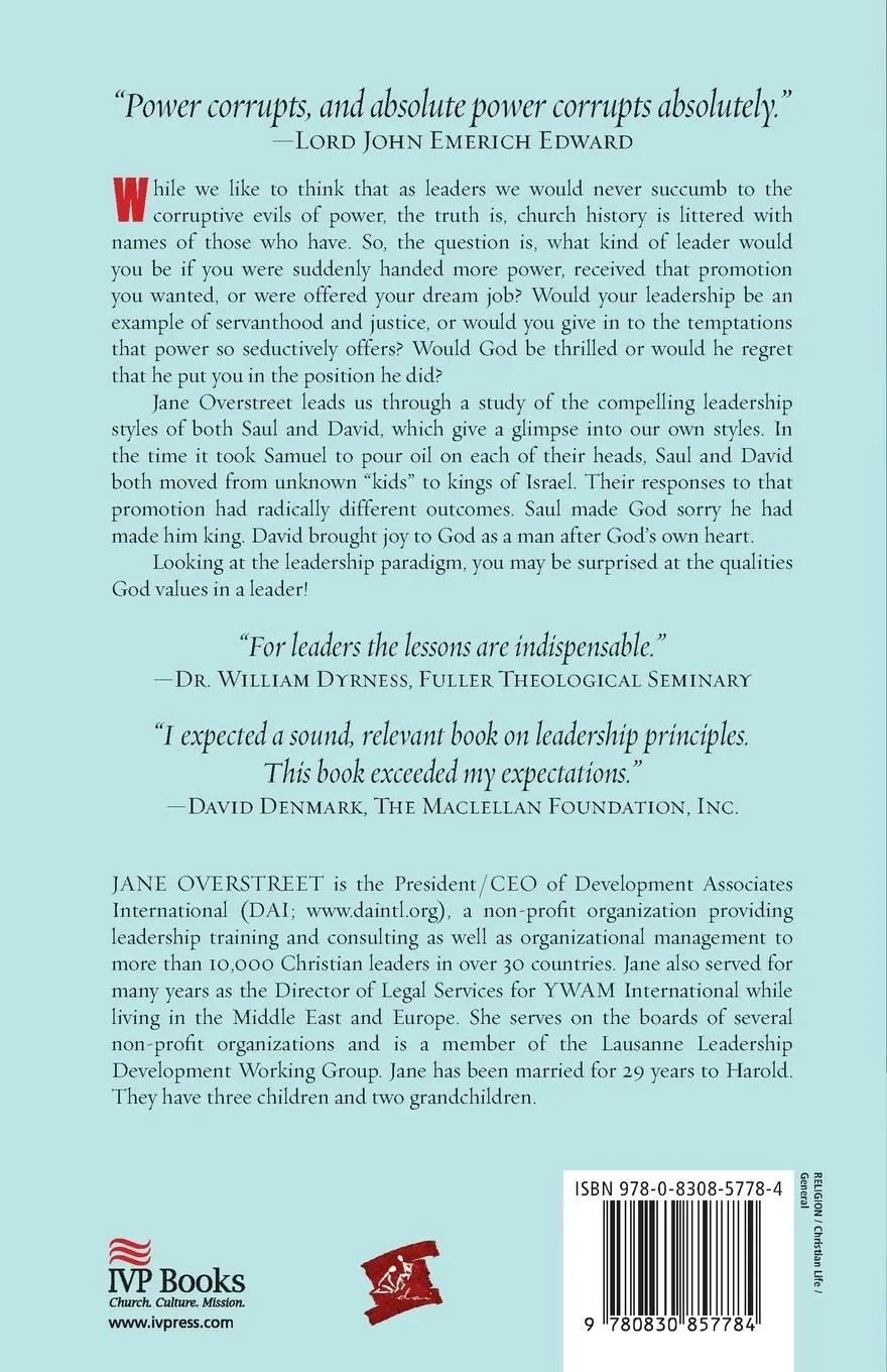 Rückseite: 9780830857784 | Unleader | The Surprising Qualities of a Valuable Leader | Overstreet