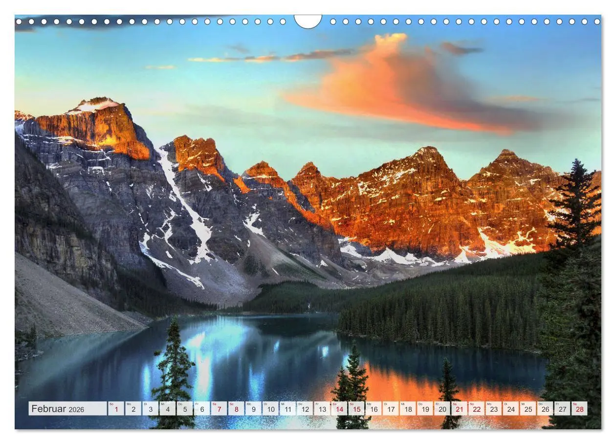Bild: 9783457497784 | Berge - Die schönsten Gipfel der Welt (Wandkalender 2026 DIN A3...