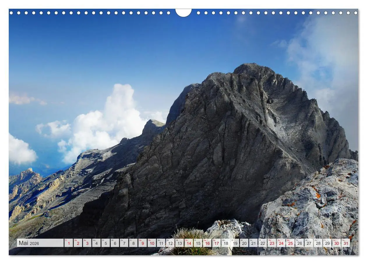 Bild: 9783457497784 | Berge - Die schönsten Gipfel der Welt (Wandkalender 2026 DIN A3...