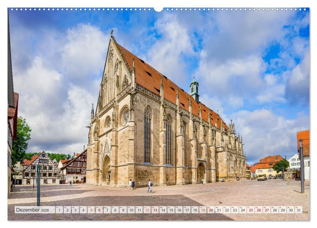 Bild: 9783457637784 | Schwäbisch Gmünd Stadtansichten (Wandkalender 2026 DIN A2 quer),...