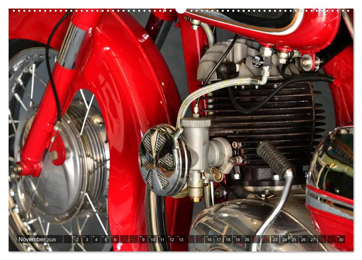 Bild: 9783457877784 | Puch 250 SGS Motorrad - Oldie aus Österreich (Wandkalender 2026 DIN...