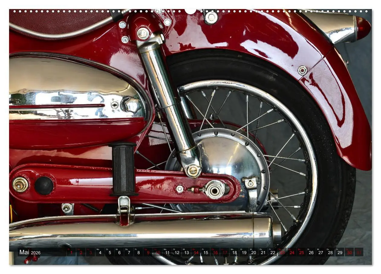 Bild: 9783457877784 | Puch 250 SGS Motorrad - Oldie aus Österreich (Wandkalender 2026 DIN...