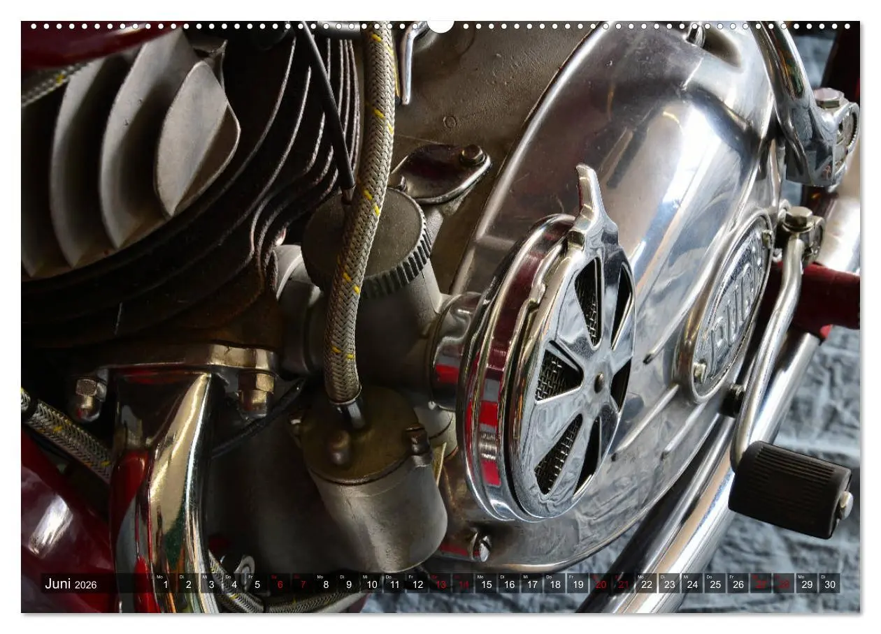 Bild: 9783457877784 | Puch 250 SGS Motorrad - Oldie aus Österreich (Wandkalender 2026 DIN...