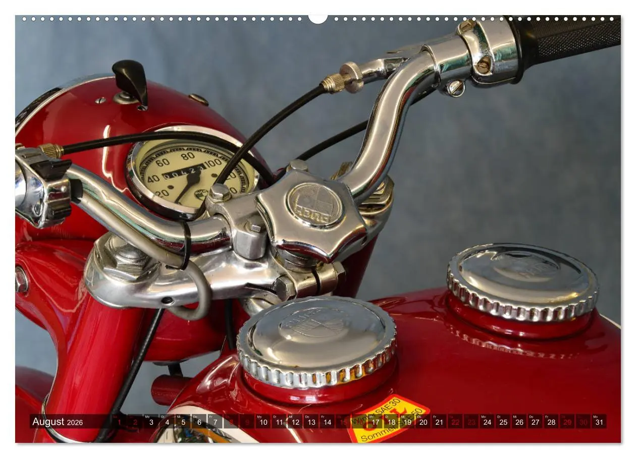 Bild: 9783457877784 | Puch 250 SGS Motorrad - Oldie aus Österreich (Wandkalender 2026 DIN...