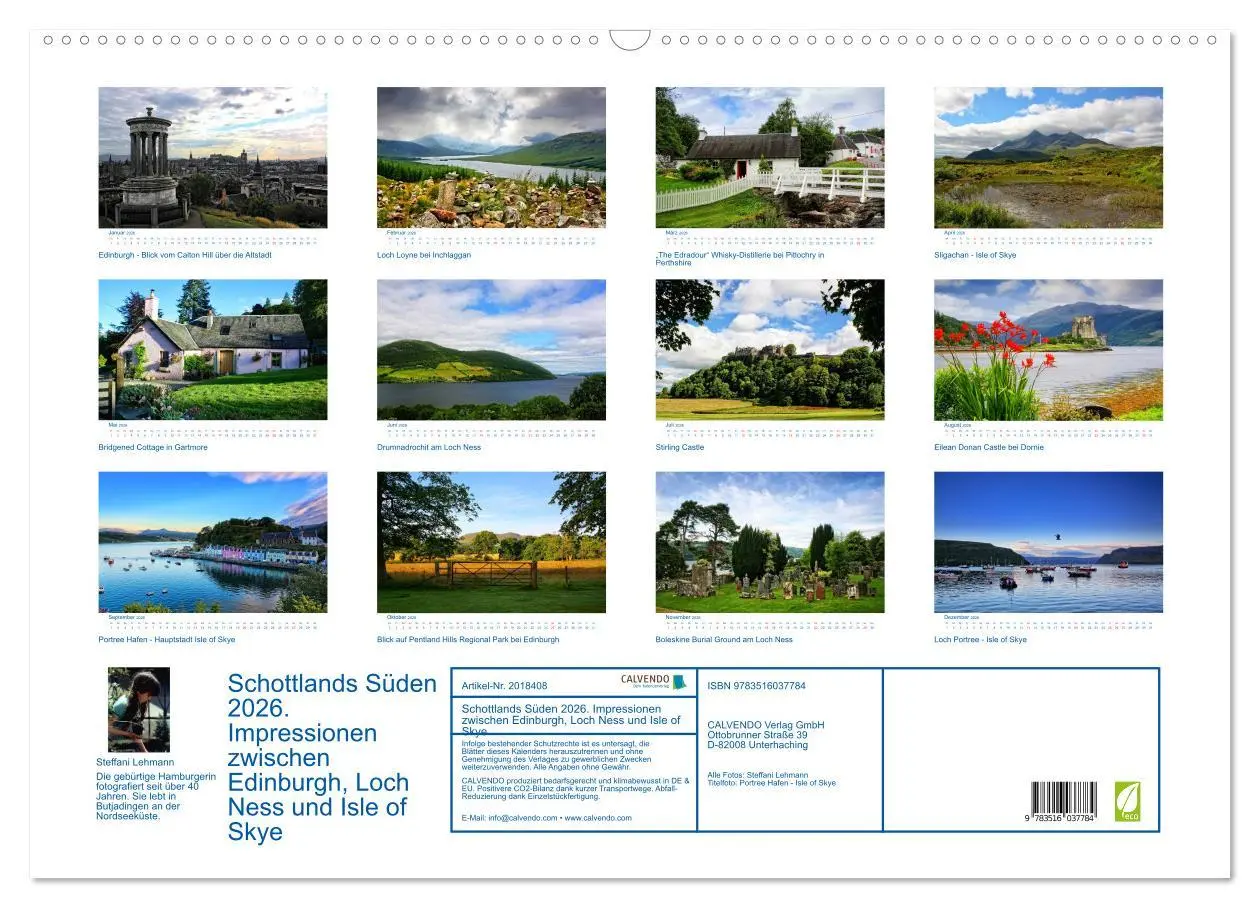 Bild: 9783516037784 | Schottlands Süden 2026. Impressionen zwischen Edinburgh, Loch Ness...