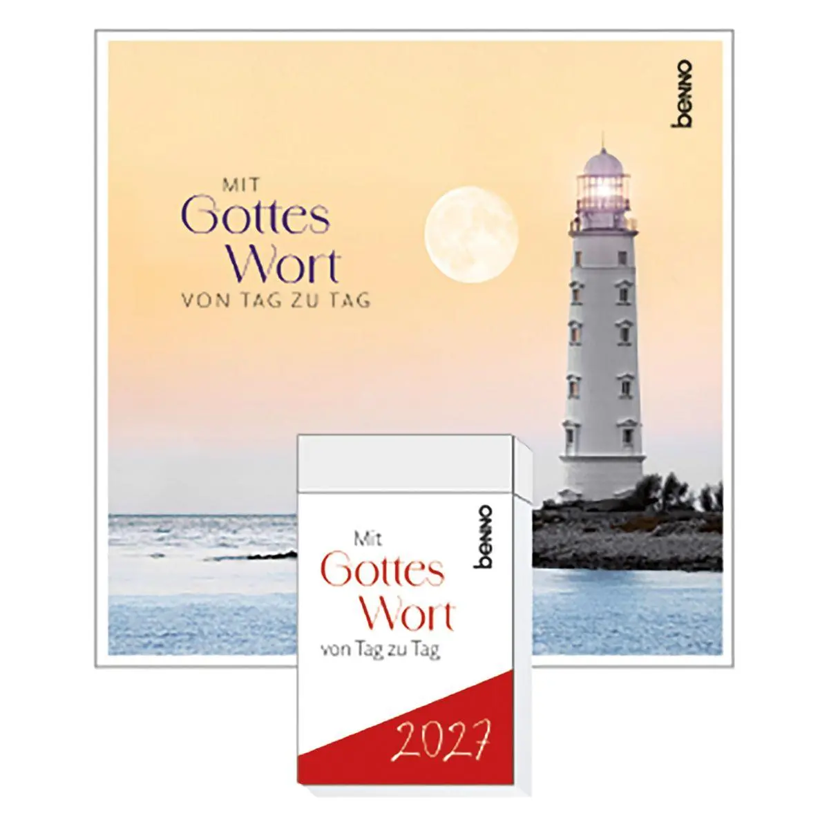 Cover: 9783746267784 | Mit Gottes Wort von Tag zu Tag 2027 | Tagesabreißkalender | Kalender