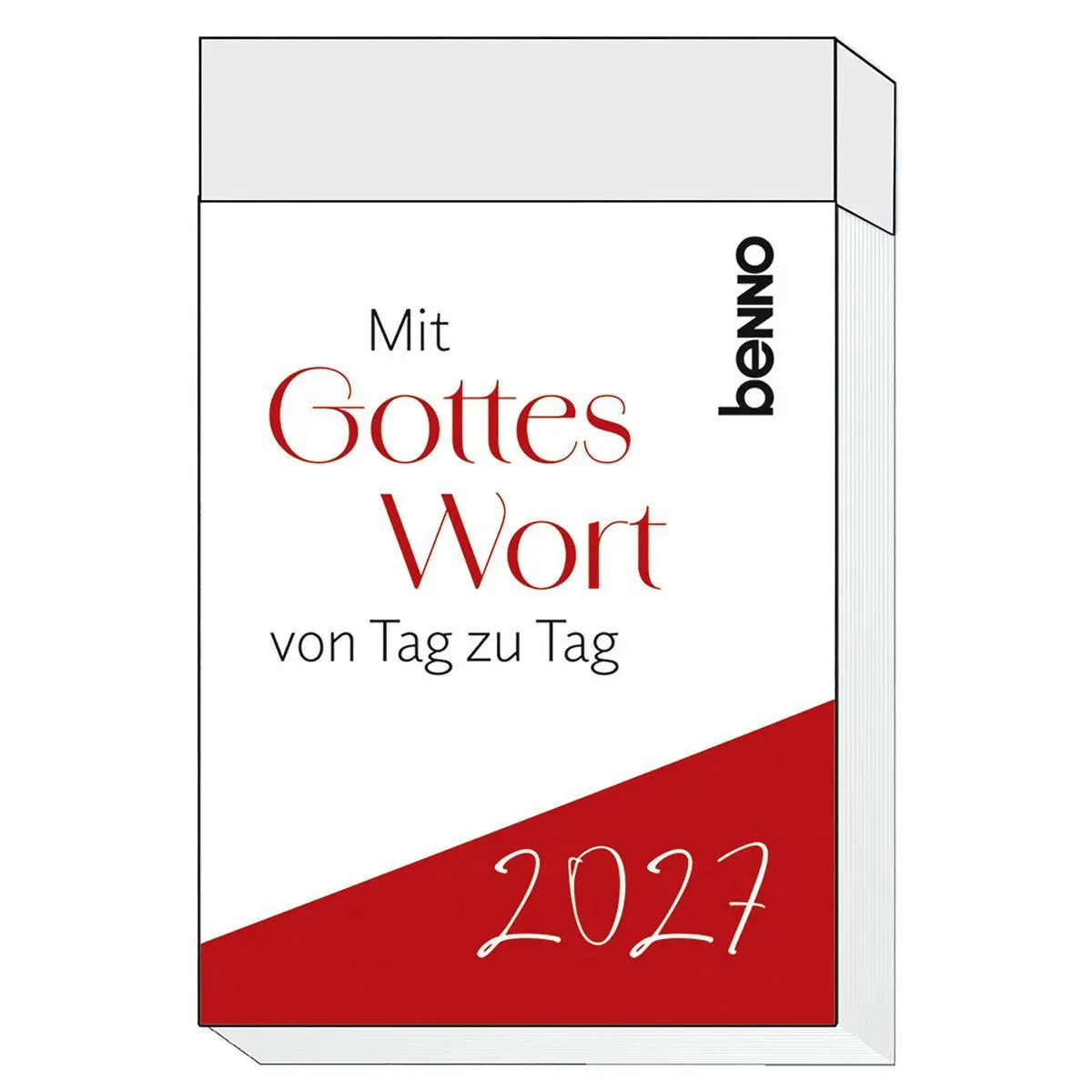Bild: 9783746267784 | Mit Gottes Wort von Tag zu Tag 2027 | Tagesabreißkalender | Kalender