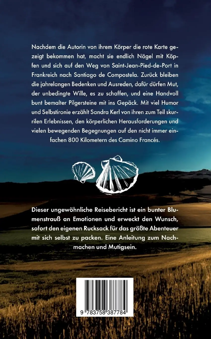 Rückseite: 9783758387784 | Komm mit mir nach Santiago | Meine Pilgerreise auf dem Camino Francés