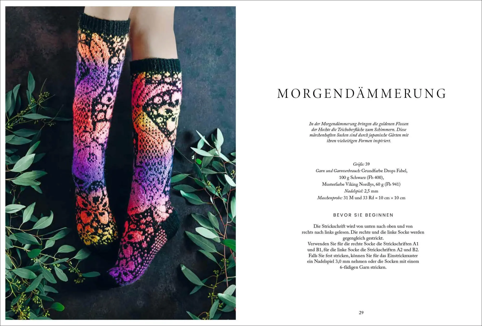 Bild: 9783841067784 | Florale Scandi-Socken stricken | Niina Laitinen | Buch | 160 S. | 2024