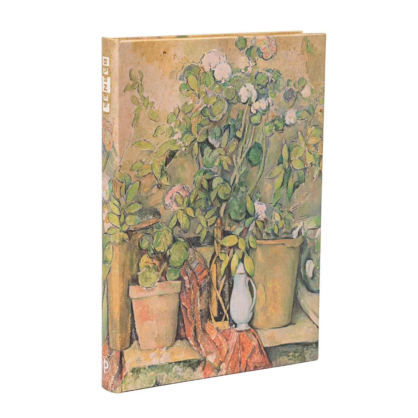 Cover: 9781439797884 | Cezanne's Terracotta Pots and Flowers Midi Lined Hardback Journal...