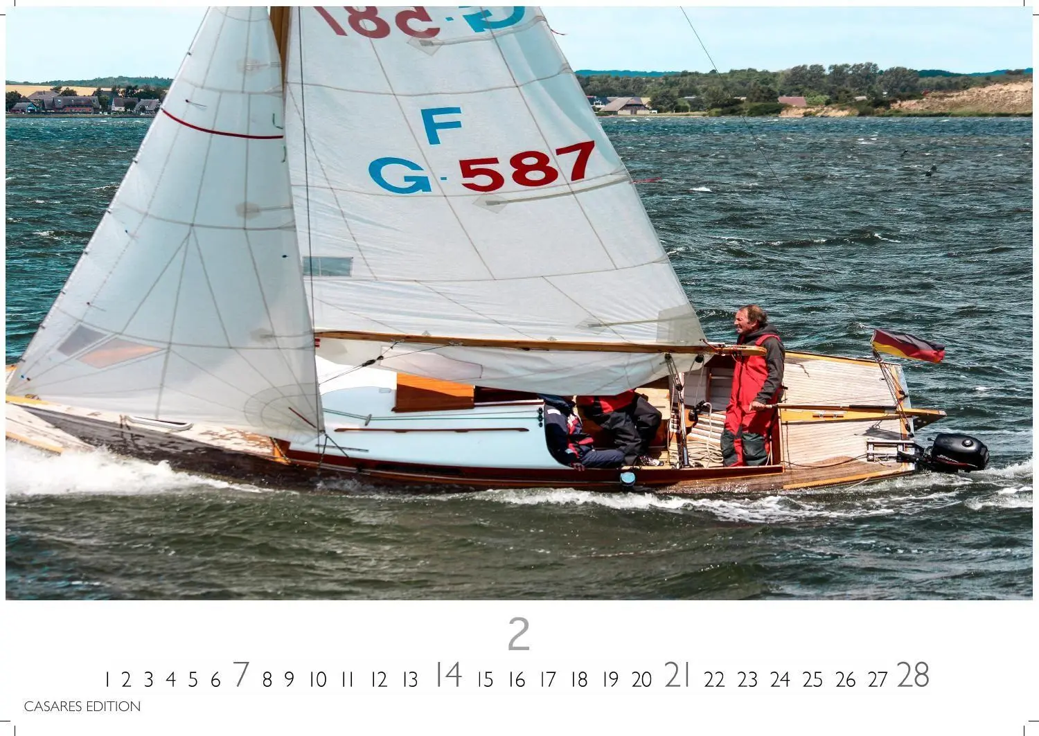Bild: 9781835247884 | Segeln Kalender 2027 - Wandkalender Fotokalender Segelkalender...