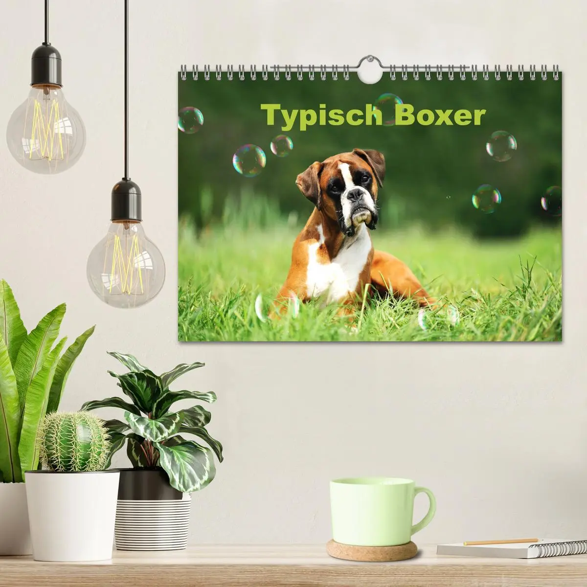Bild: 9783457937884 | Typisch Boxer (Wandkalender 2026 DIN A4 quer), CALVENDO Monatskalender