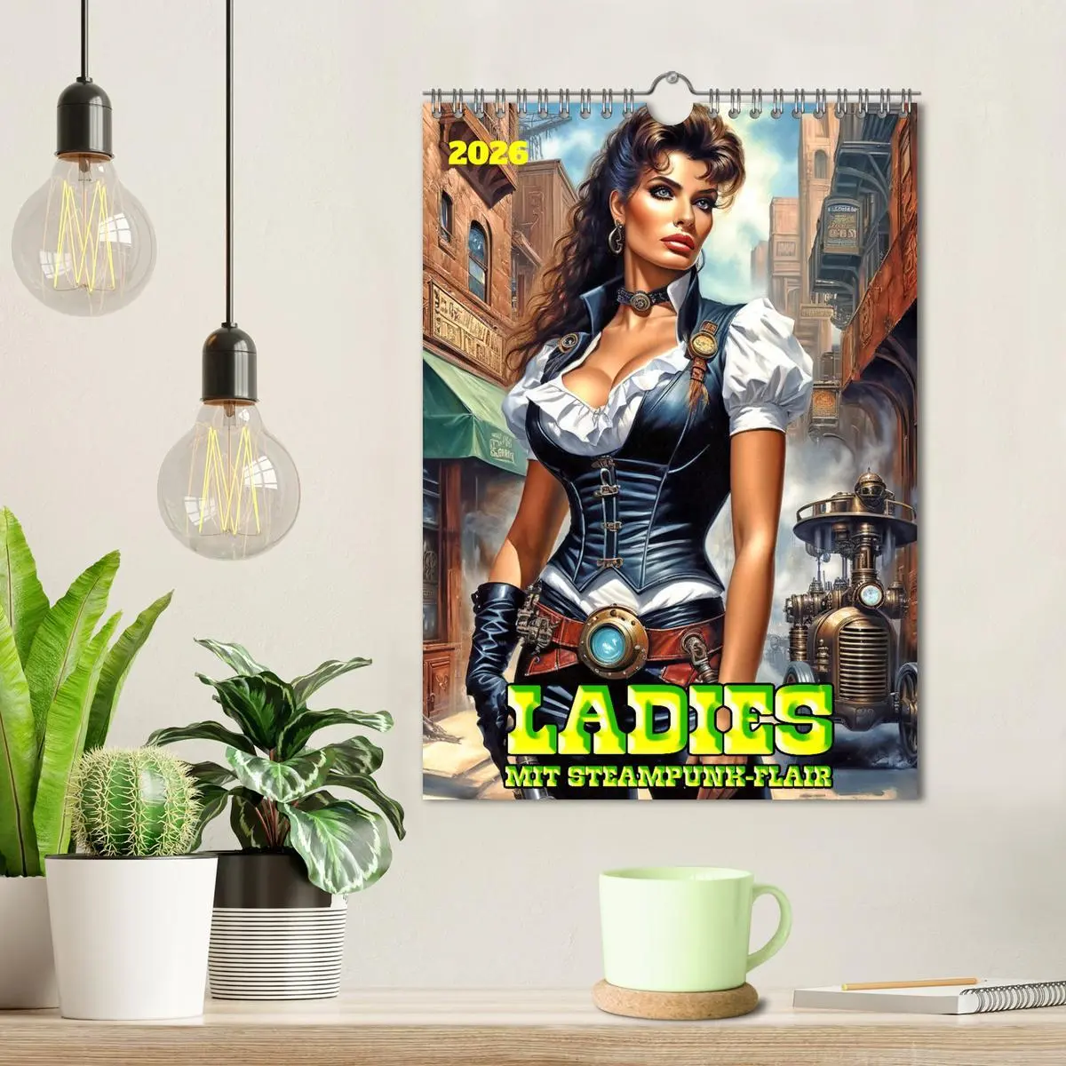 Bild: 9783516267884 | Ladies mit Steampunk-Flair (Wandkalender 2026 DIN A4 hoch),...
