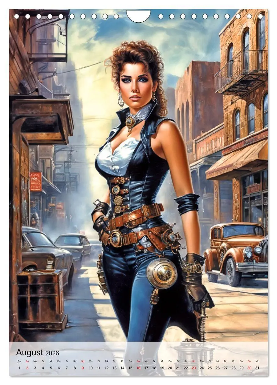 Bild: 9783516267884 | Ladies mit Steampunk-Flair (Wandkalender 2026 DIN A4 hoch),...