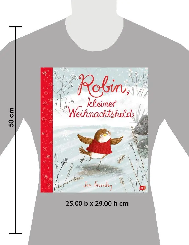Bild: 9783570177884 | Robin, kleiner Weihnachtsheld | Cover mit Folienprägung | Jan Fearnley