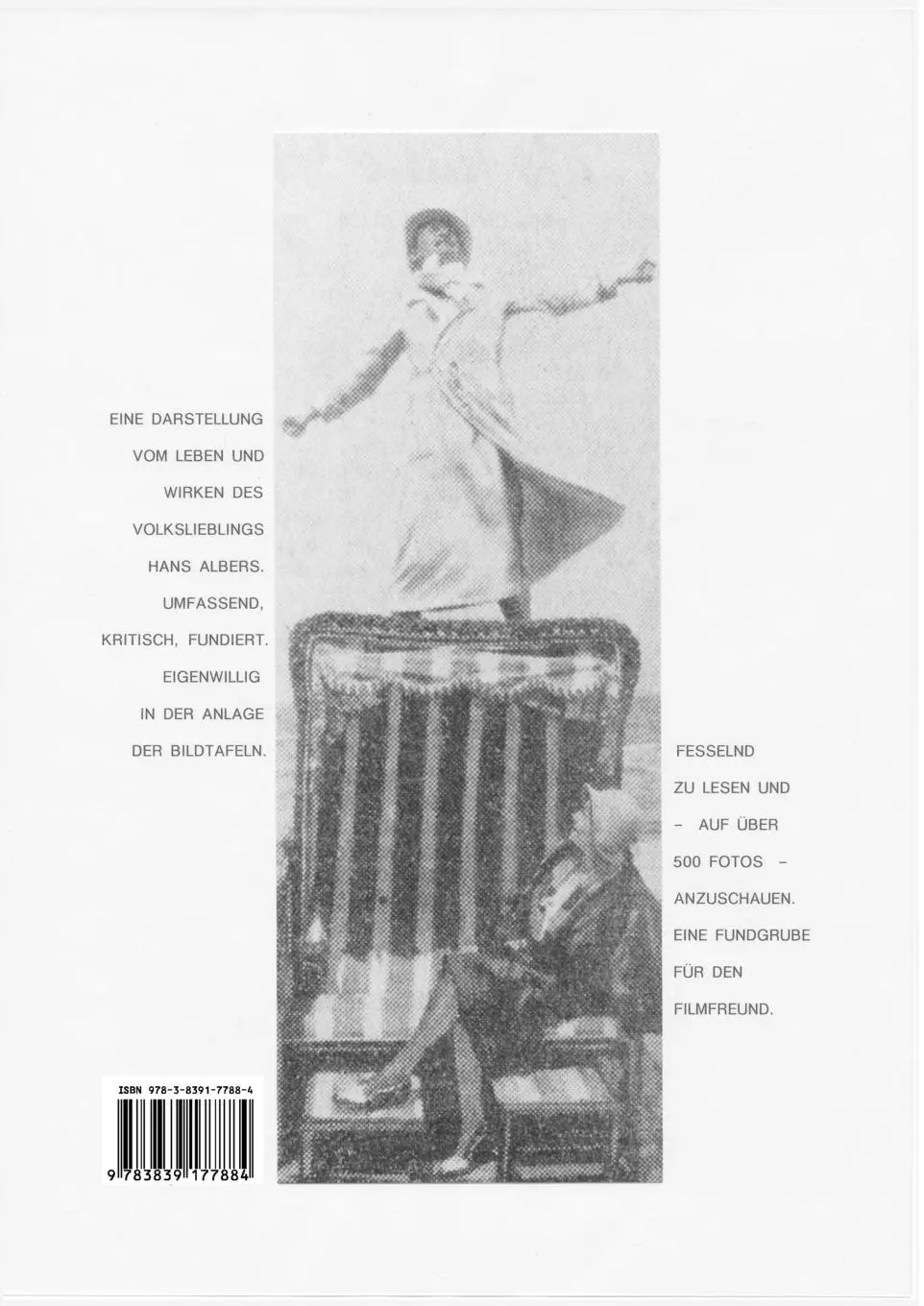 Rückseite: 9783839177884 | Hans Albers Album | Wolfgang Behnsen | Taschenbuch | 376 S. | Deutsch