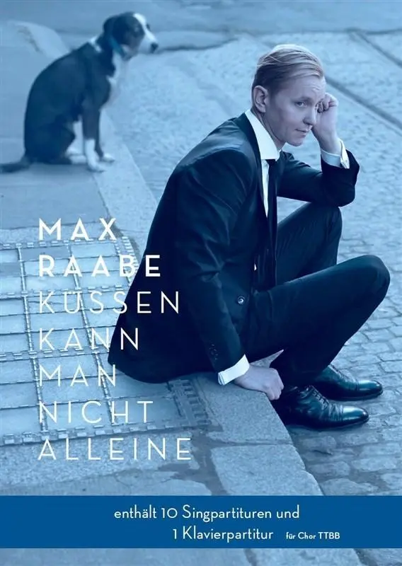 Cover: 9783865437884 | Max Raabe: Küssen kann man nicht alleine - Männerchor TTBB | Max Raabe