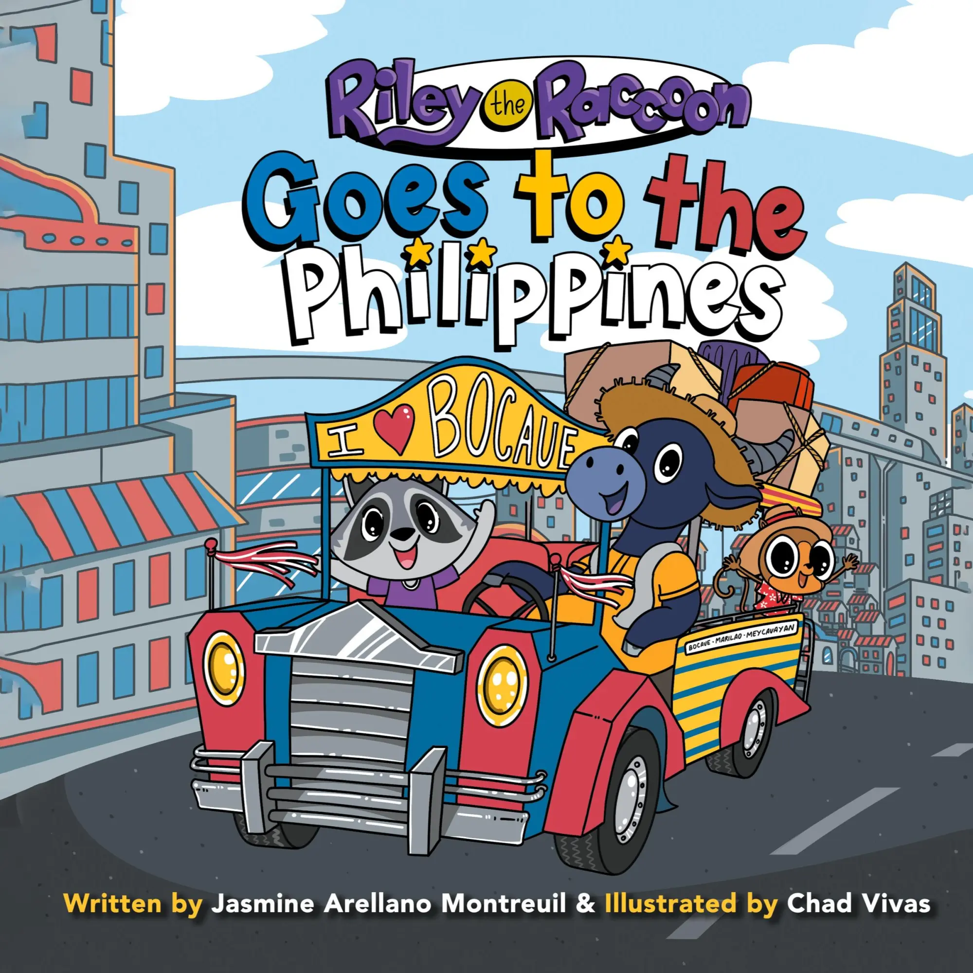 Cover: 9780228847984 | Riley the Raccoon | Goes to the Philippines | Montreuil | Buch | 2021