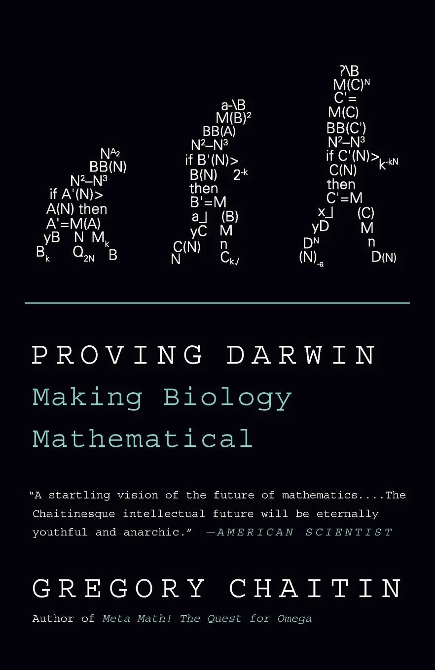 Cover: 9781400077984 | Proving Darwin | Making Biology Mathematical | Gregory Chaitin | Buch Cover: 9781400077984 | Proving Darwin | Making Biology Mathematical | Gregory Chaitin | Buch