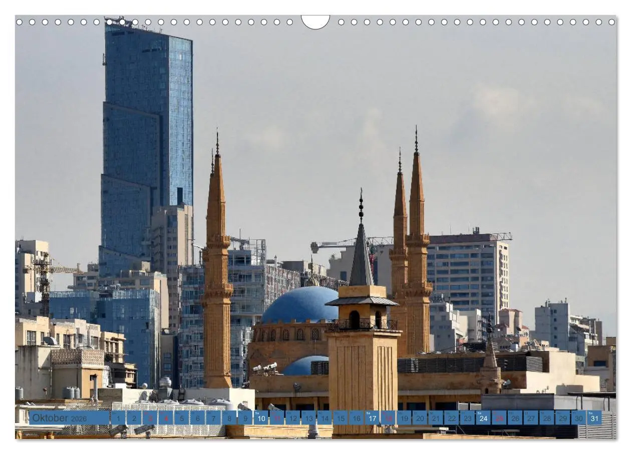 Bild: 9783457927984 | Beirut - auferstanden aus Ruinen (Wandkalender 2026 DIN A3 quer),...