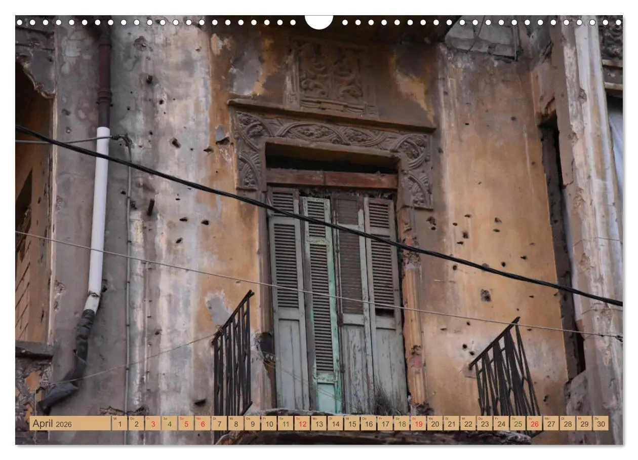 Bild: 9783457927984 | Beirut - auferstanden aus Ruinen (Wandkalender 2026 DIN A3 quer),...