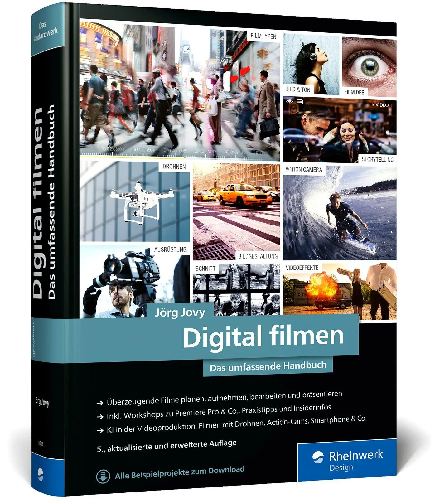 Cover: 9783367108084 | Digital filmen | Jörg Jovy | Buch | Rheinwerk Design | 704 S. | 2025
