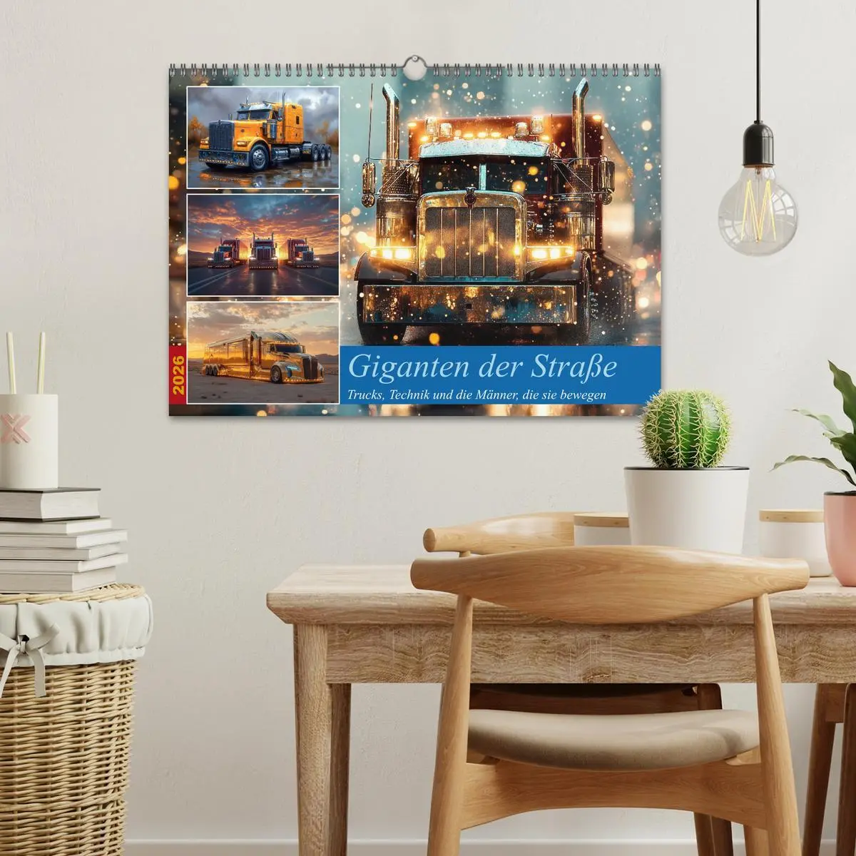 Bild: 9783457298084 | Giganten der Straße (Wandkalender 2026 DIN A3 quer), CALVENDO...