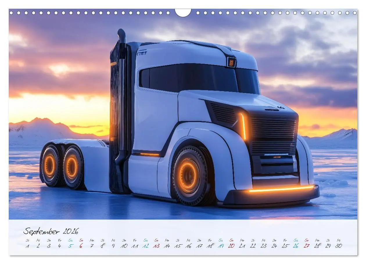 Bild: 9783457298084 | Giganten der Straße (Wandkalender 2026 DIN A3 quer), CALVENDO...