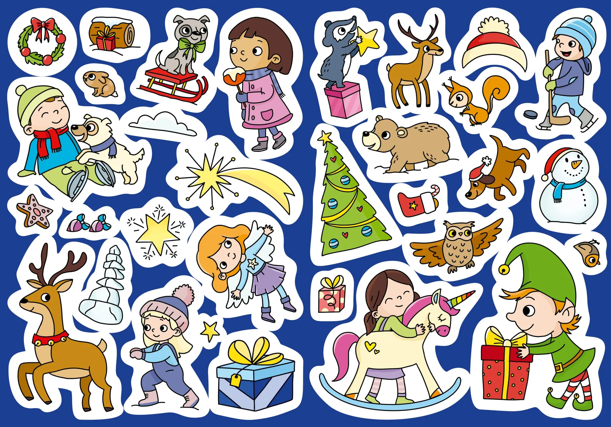 Bild: 9783788648084 | Mein Sticker-Malbuch. Weihnachten | Mit über 30 passgenauen Stickern
