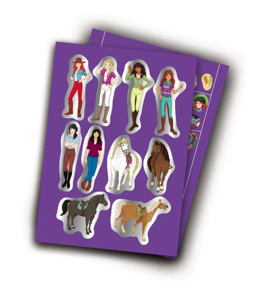Bild: 9783960808084 | schleich® Horse Club(TM) - Metallic-Stickerabenteuer, m. 1 Beilage