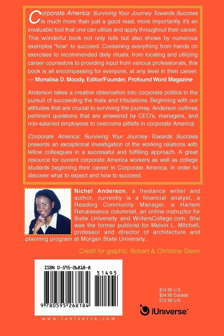 Rückseite: 9780595268184 | Corporate America | Surviving Your Journey Towards Success | Anderson