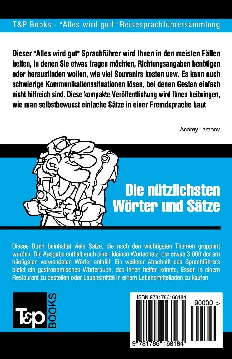 Rückseite: 9781786168184 | Sprachführer Deutsch-Georgisch und thematischer Wortschatz mit 3000...