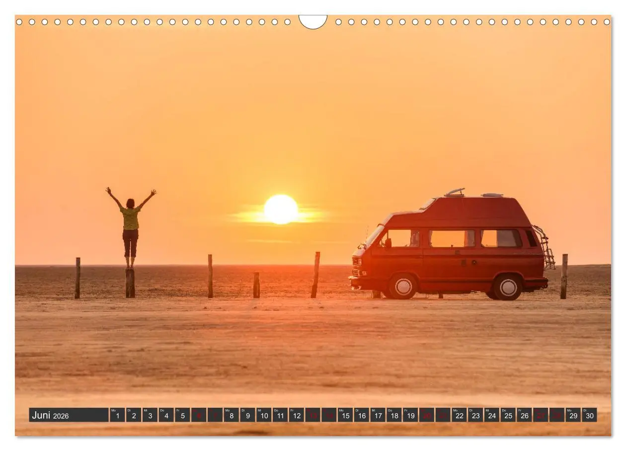 Bild: 9783457598184 | Vanlife - Glücklich auf vier Rädern (Wandkalender 2026 DIN A3...