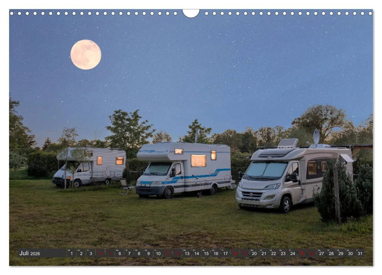 Bild: 9783457598184 | Vanlife - Glücklich auf vier Rädern (Wandkalender 2026 DIN A3...