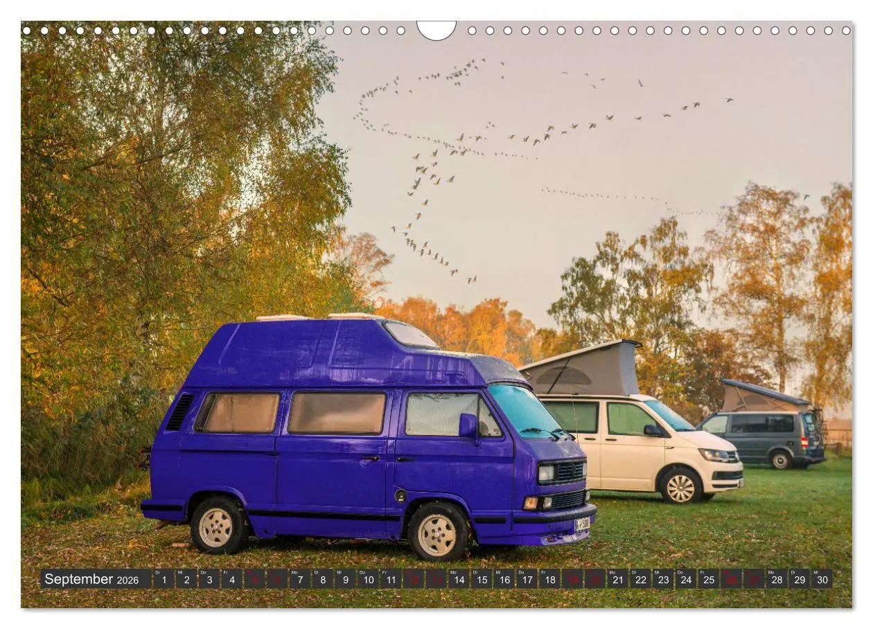 Bild: 9783457598184 | Vanlife - Glücklich auf vier Rädern (Wandkalender 2026 DIN A3...