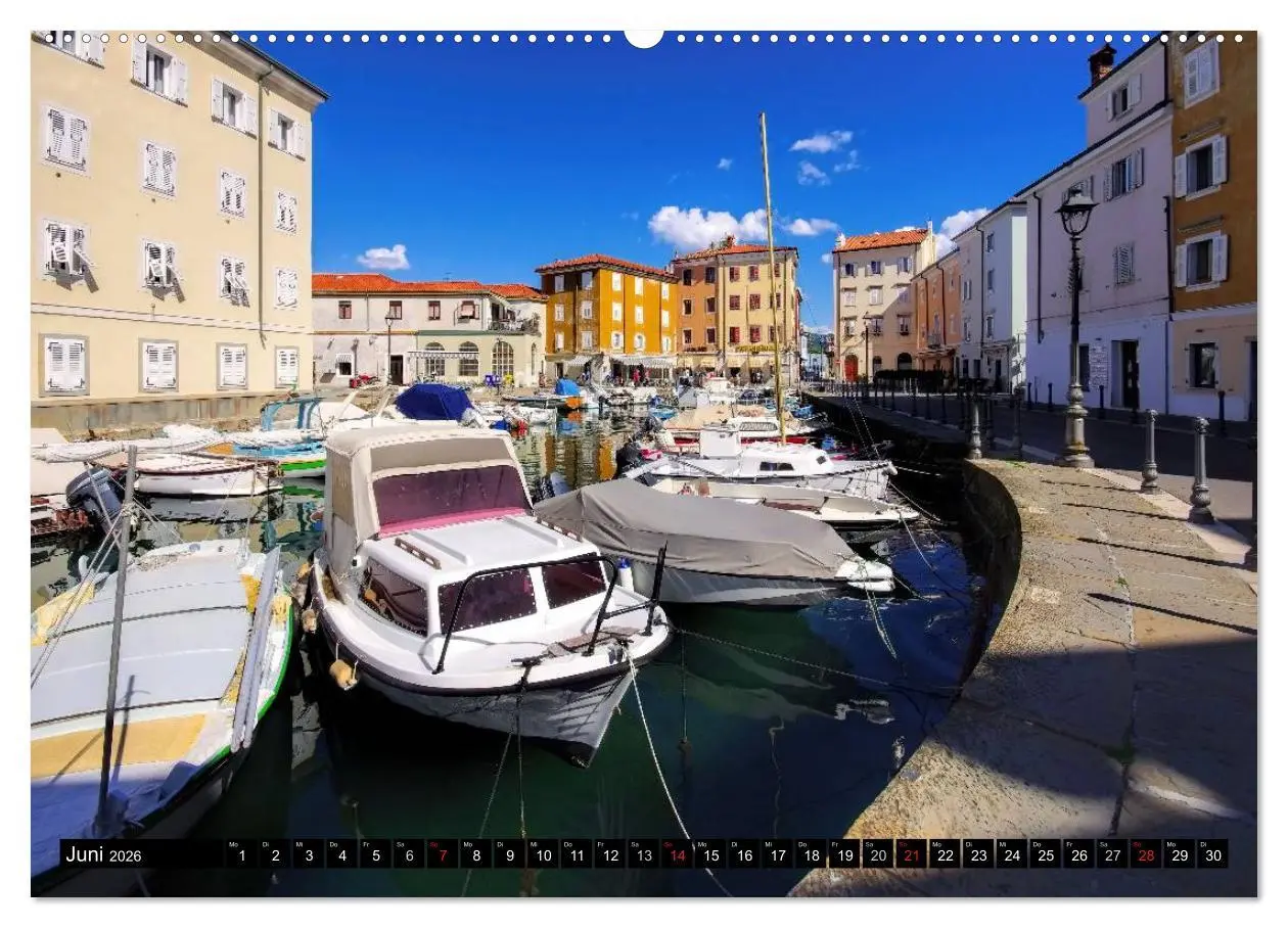 Bild: 9783457978184 | Triest und seine Riviera (hochwertiger Premium Wandkalender 2026...