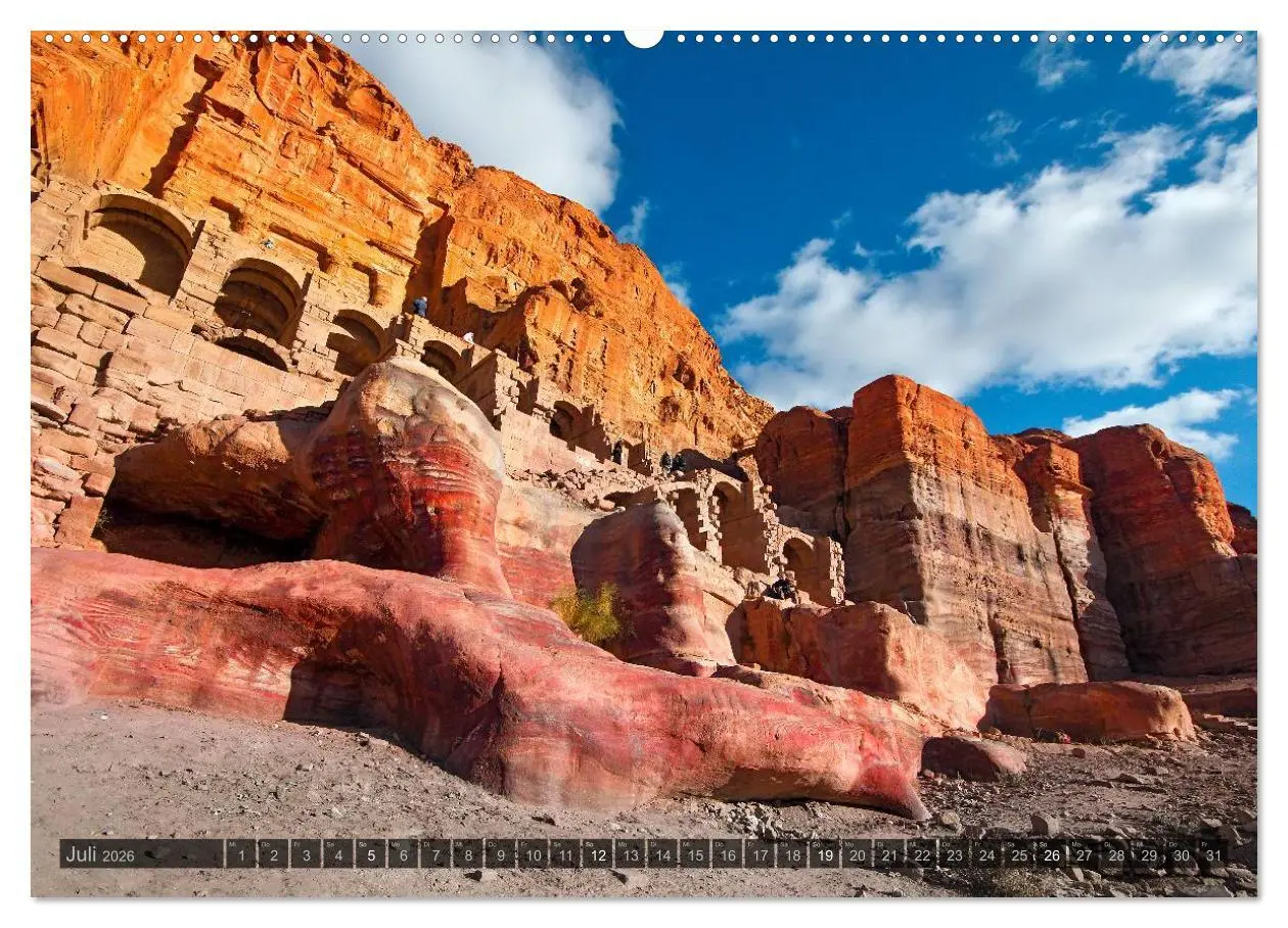 Bild: 9783516138184 | Jordanien - Felsenstadt Petra (Wandkalender 2026 DIN A2 quer),...