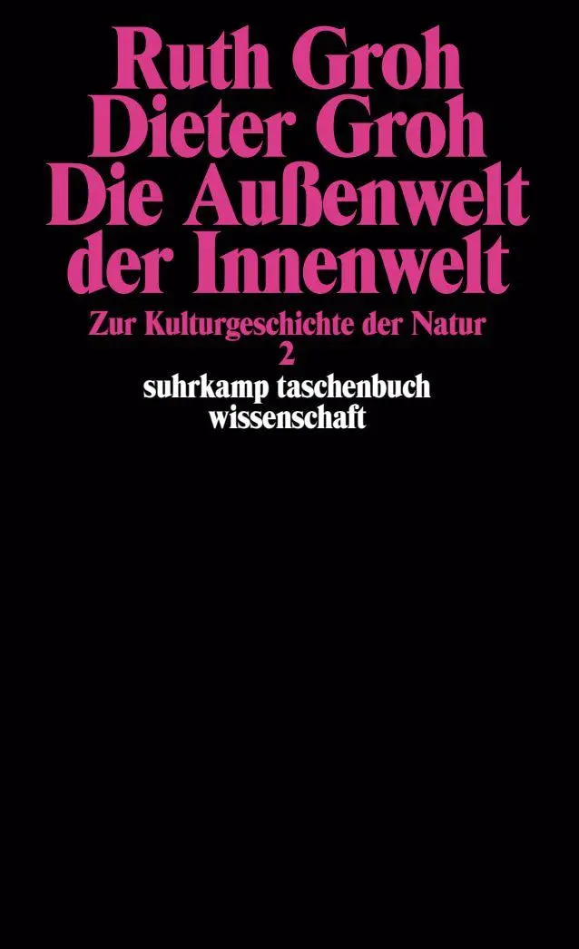 Cover: 9783518288184 | Die Außenwelt der Innenwelt | Zur Kulturgeschichte der Natur 2 | Buch