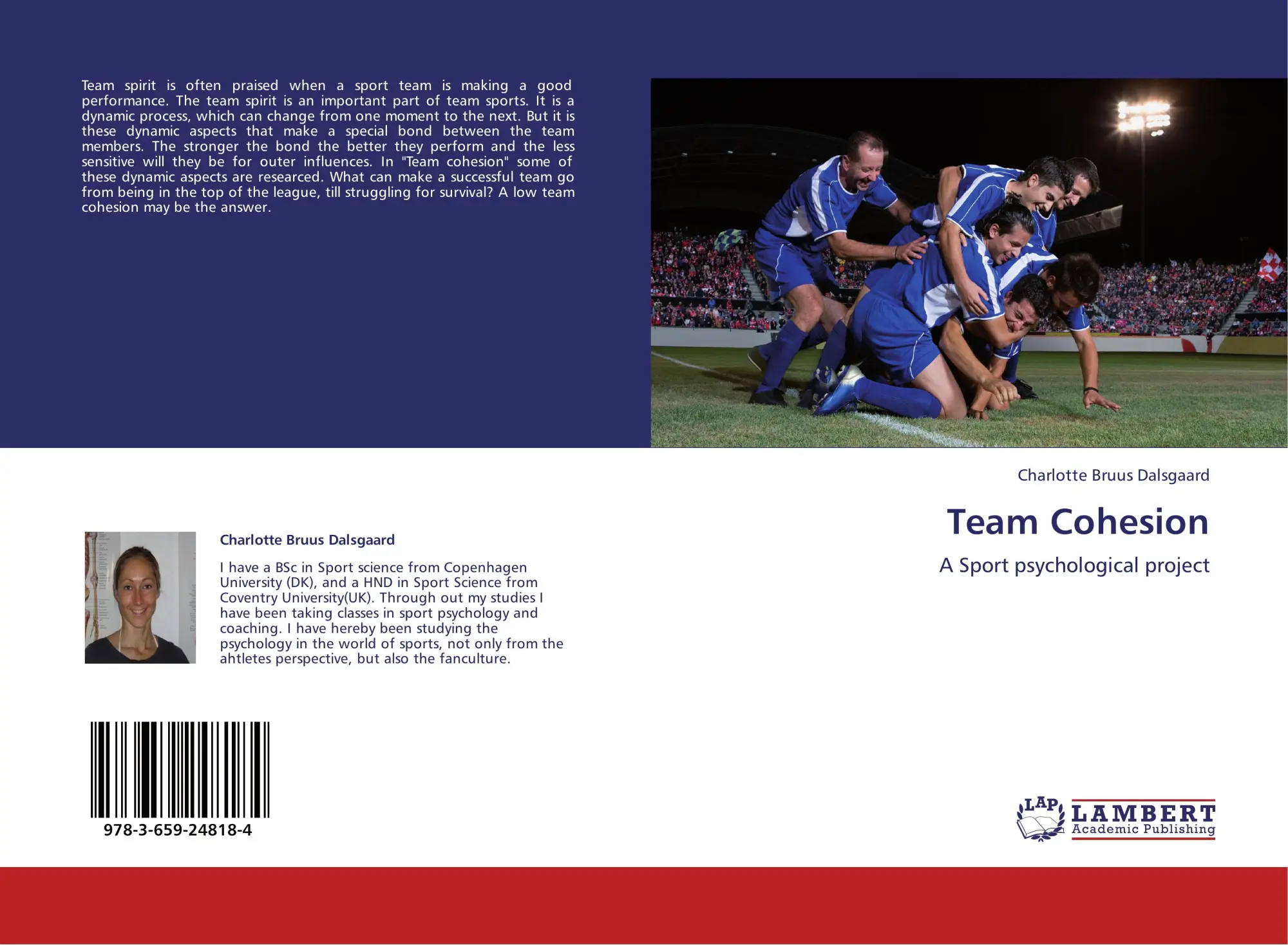 Cover: 9783659248184 | Team Cohesion | A Sport psychological project | Dalsgaard | Buch
