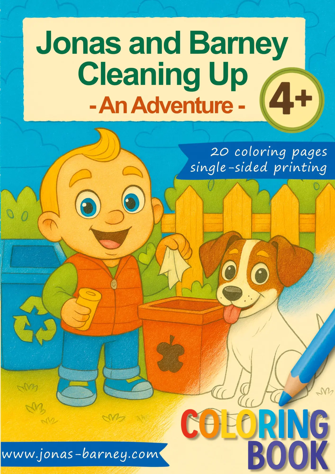 Cover: 9783695198184 | Jonas and Barney Clean Up | An Adventure | Jens Richter | Taschenbuch