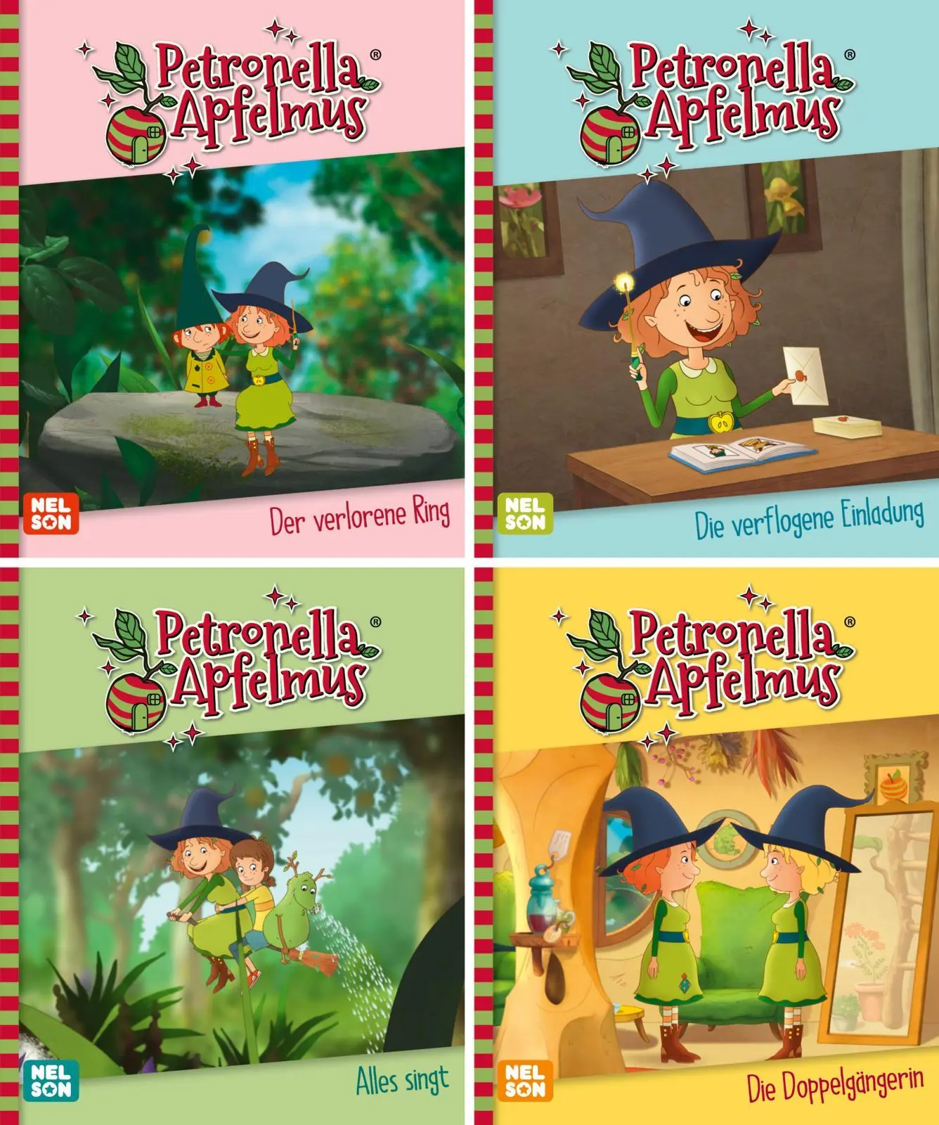 Cover: 9783845128184 | 4er Petronella Apfelmus 5-8 | Taschenbuch | Nelson Mini-Bücher | 20 S.