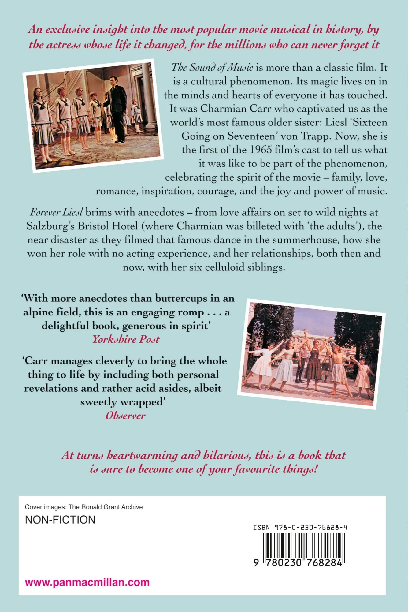 Rückseite: 9780230768284 | Forever Liesl | My Sound of Music Story | Charmian Carr | Taschenbuch
