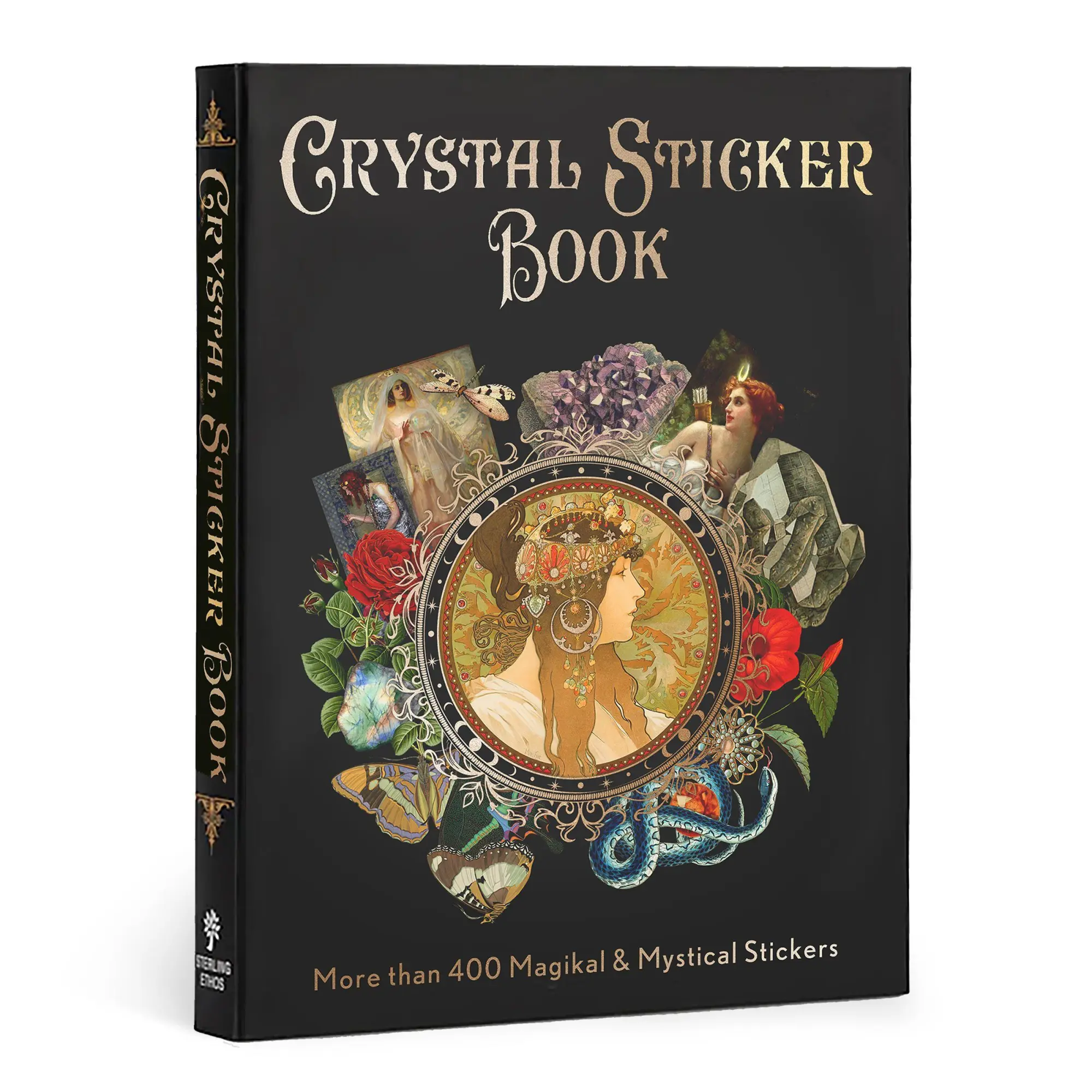 Cover: 9781454958284 | Crystal Sticker Book | More Than 400 Magickal &amp; Mystical Stickers