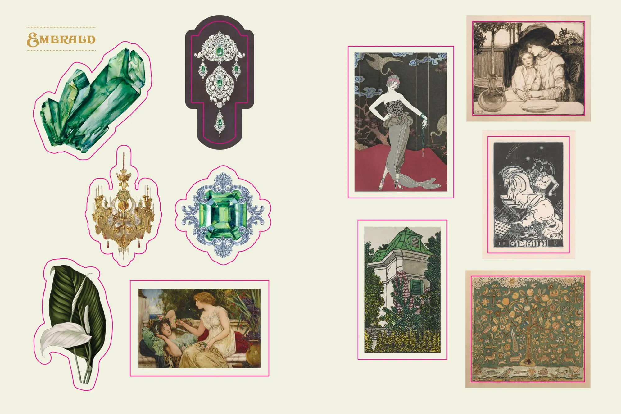 Bild: 9781454958284 | Crystal Sticker Book | More Than 400 Magickal &amp; Mystical Stickers