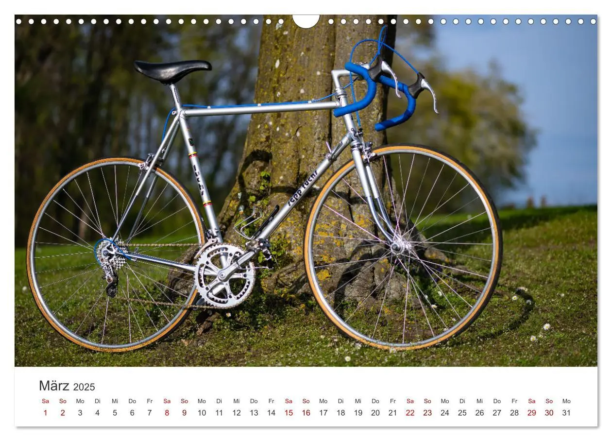 Bild: 9783435018284 | Stahlrenner - Rennrad-Klassiker aus Europa (Wandkalender 2025 DIN...