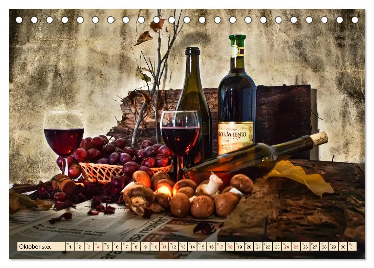 Bild: 9783457968284 | Stillleben - aber mit Stil (Tischkalender 2026 DIN A5 quer),...