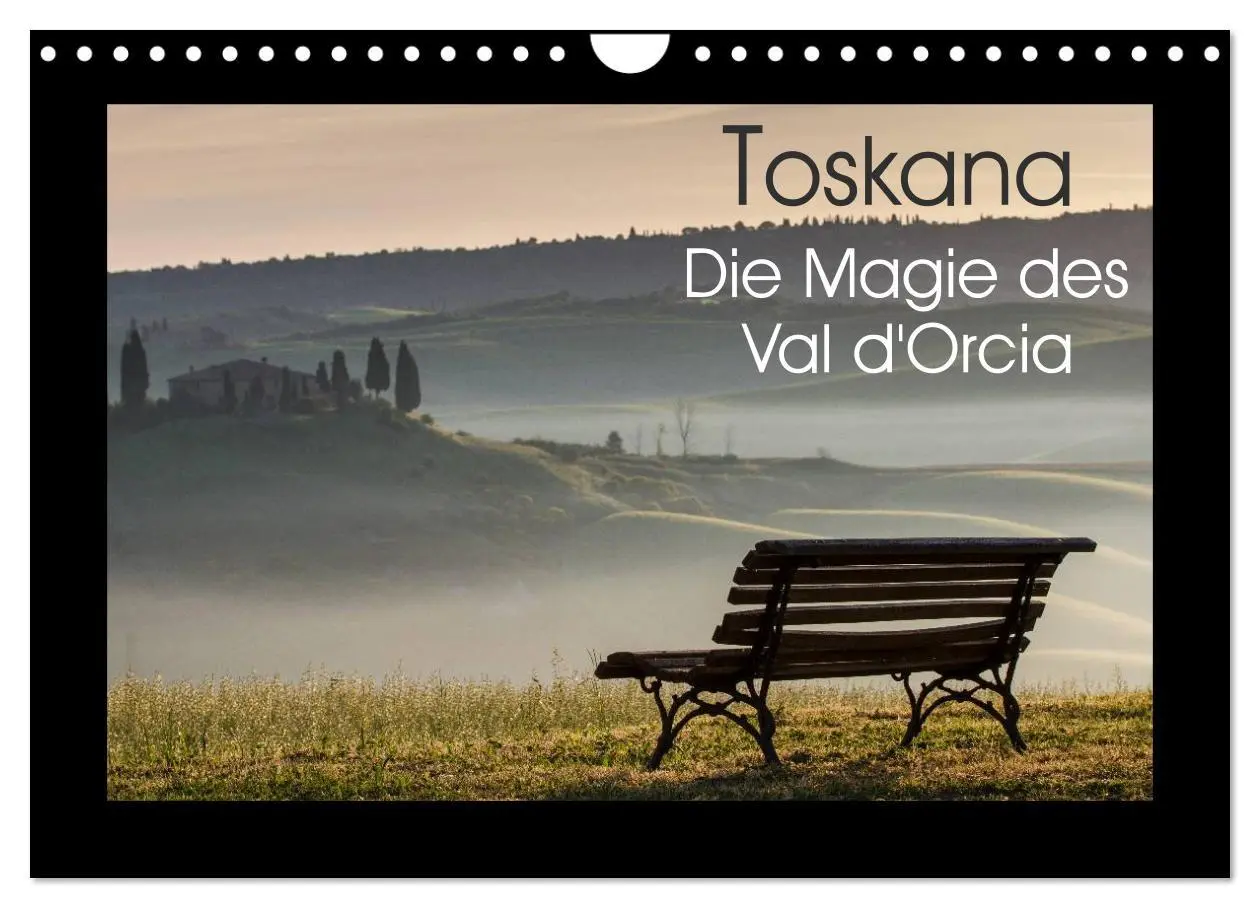 Cover: 9783516058284 | Toskana - Die Magie des Val d'Orcia (Wandkalender 2026 DIN A4...