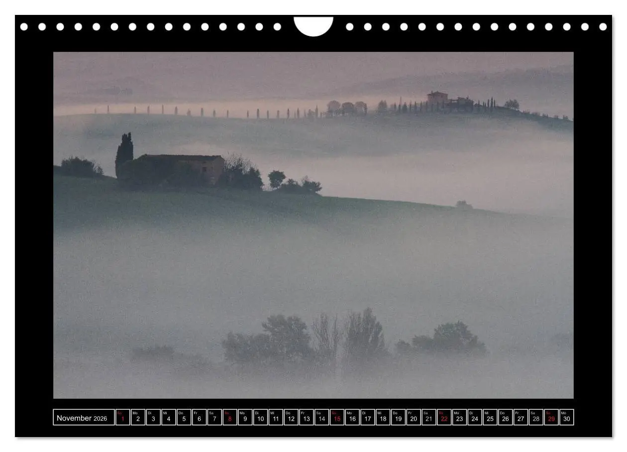 Bild: 9783516058284 | Toskana - Die Magie des Val d'Orcia (Wandkalender 2026 DIN A4...