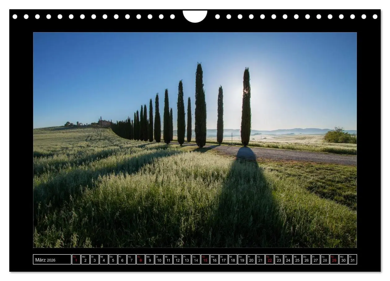 Bild: 9783516058284 | Toskana - Die Magie des Val d'Orcia (Wandkalender 2026 DIN A4...