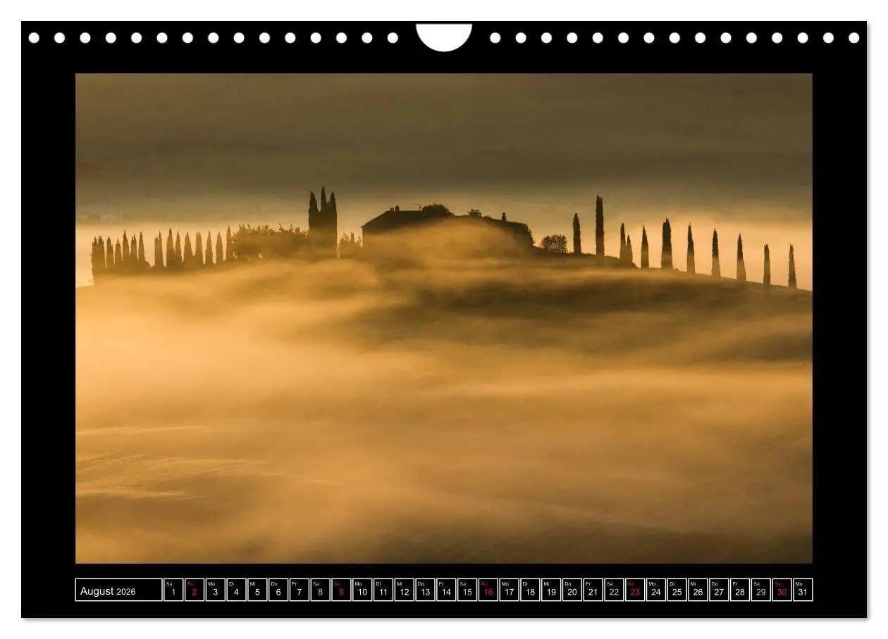 Bild: 9783516058284 | Toskana - Die Magie des Val d'Orcia (Wandkalender 2026 DIN A4...